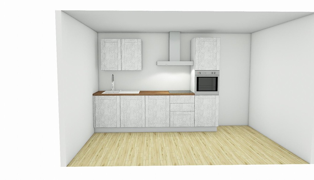 Implantation type cuisine gamme Talia - Azuria Pau